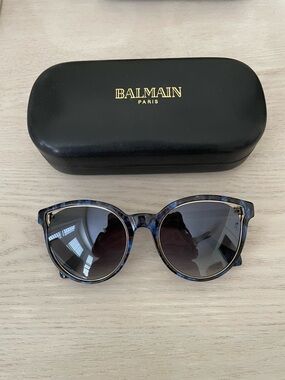 Balmain Round Cat Eye Women's Sunglasses